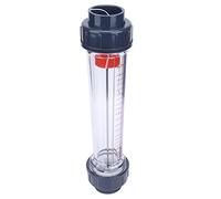 FTVOGUE Débitmètre de Liquide à Tube en Plastique Débitmètre d'eau ABS 0,4 à 4 M3 H Précision de pour Cent Jauge de Niveau de Résistance aux Acides et aux Alcalis pour la Mesure des Liquides dans les