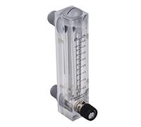 FTVOGUE Débitmètre de Liquide Type Panneau Acrylique Débitmètre 0,1 à 1 GPM Précision de Niveau 4 Corps Transparent Mâle ZG1 2 Pouces Femelle ZG1 4 Pouces pour le Contrôle de Mesure de Liquide en