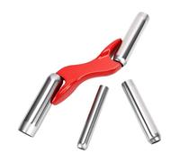 FTVOGUE Dégauchisseuse de Briques de Maçonnerie avec 4 Tailles 1/2 Po à | Construction en Aluminium et Fer Inoxydable, Dégauchisseuse Concave pour la Maçonnerie, Prise Confortable, Outil de