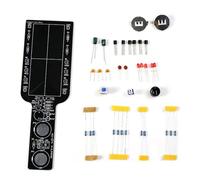 FTVOGUE Détecteur de Métaux Kit de Bricolage Pratique de Soudure, Circuit | Kit D'apprentissage Pcb pour Débutants, Plage de Détection 30-50 Mm, Double Alarme Sonore et LED, Compact et Portable pour