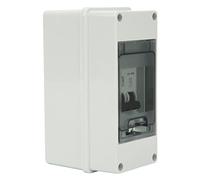 FTVOGUE Disjoncteur Miniature 2P DC Interrupteur de Déconnexion PA66 DZ47Z 63 16A DC1000V IP65 Coque de Disjoncteur étanche pour Utilisation de Boîte électrique Solaire Photovoltaïque