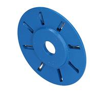 FTVOGUE Disque de Sculpture sur Bois en Acier au Tungstène, Meuleuse d'angle à 8 Dents, Disque de Sculpture sur Bois 90 Mm pour Meuleuse d'angle de 16 Mm, Coupe du, Polissage, Façonnage pour la