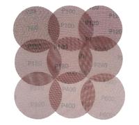 FTVOGUE Disques Abrasifs en Maille 50 Pièces, Papier Abrasif sans Poussière et Non Colmatant pour Cloisons Sèches (120#)