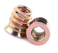 FTVOGUE Écrou à sertir M6 13mm tête hexagonale creuse acier zingué lot 20