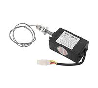 FTVOGUE Électrovanne d'arrêt de Moteur, électrovanne d'arrêt de Générateur en Acier Inoxydable ABS 24 V NC, Commande de Servomoteur, Interrupteur de Protection intégré, pour Générateur de Moteur