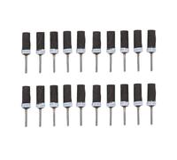 FTVOGUE Ensemble de 20 Tambours de Ponçage, Tige de 3mm, 240, Rouleau de