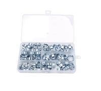 FTVOGUE Ensemble de Colliers de Serrage à Double Oreille, 80 Pièces, en