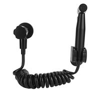 FTVOGUE Ensemble de Pulvérisateur de Bidet en Acier Inoxydable G1/2, Pulvérisateur de Toilette à Main Noir Mat avec Tuyau de 1.5m pour Salle de Bain