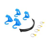 FTVOGUE Ensemble de Supports de Tuyau de Piscine, avec 4 Supports en PVC