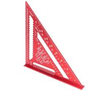 FTVOGUE Équerre en Alliage D'aluminium 12 Pouces, Règle Triangulaire 45