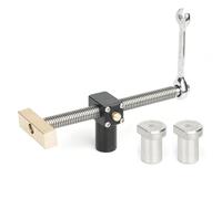 FTVOGUE Étau à Bois Étau d'établi Réglable en Laiton, Acier Inoxydable, Alliage d'aluminium, Serrage Rapide à Cliquet de 20 Mm, Usinage de Haute Précision pour Menuiserie, Charpentier (#4)