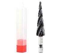 FTVOGUE Foret étagé en Acier Inoxydable M35 avec Revêtement TiAlN, Foret Pagode à Pointe Fendue à 118 Degrés, Tige Hexagonale à Double Cannelure pour Métal, PVC, Bois, Utilisateurs de Bricolage et