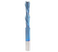 FTVOGUE Fraise en Acier au Tungstène à 2 Cannelures, Mèche de Routeur à | Construction en Carbure Massif, Diamètre de Coupe de 6 Mm, Longueur de Lame de 25 Mm, Idéal pour le Relief 3D, L'acrylique,