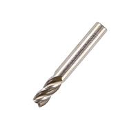 FTVOGUE Fraise en Bout HSS 4 Cannelures, Tige Droite de 4 Mm à 12 Mm pour les Utilisateurs de Fraiseuses CNC, Haute ténacité, Résistance à l'usure pour l'acier à Outils en Cuivre et en Aluminium