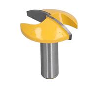 FTVOGUE Gabarit de Bol Mèche de Routeur en Acier au Tungstène Fraise 1 2 Pouces Tige 1 3 4 Pouces Diamètre de Coupe pour Panneau de Porte, Armoire, Porte en Verre, Travail du Bois