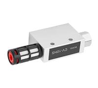 FTVOGUE Générateur de Vide CV 10HS Générateur de Vide Pneumatique en Alliage d'aluminium Éjecteur d'air Buse de 1,0 Mm Rp1 8 Ports 1 à 6 Bars pour Systèmes de Manipulation 'aspiration 'air
