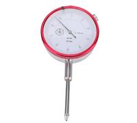 FTVOGUE Indicateur à Cadran en Acier Inoxydable, Plage de 0 à 30 Mm, Résolution de 0,01 Mm, Affichage de Pointeur Résistant aux Chocs avec Bouton de Verrouillage de Sonde Remplaçable pour Tour CNC,