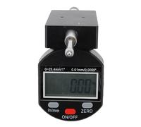 FTVOGUE Indicateur à Cadran Numérique Jauge Verticale en Alliage d'aluminium 0 à 25,4 Mm Résolution 0,01 Mm Écran LCD pour les Ingénieurs d'inspection de Laboratoire de Mesure Mécanique