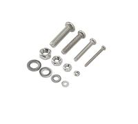 FTVOGUE Jeu de Rondelles d'écrous à Vis 884 Pièces Kit d'assortiment de Vis à Tête Cylindrique en Acier Inoxydable 304 avec Clés Hexagonales et Boîte de Rangement M2 M3 M4 M5 pour Réparation de