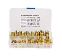 FTVOGUE Kit 50 Inserts Autotaraudeurs M3 M4 M5 M6 M8 M10 M12