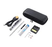 FTVOGUE Kit de Fer à Souder Réglable, Stylo à Souder à Affichage Numérique PC avec Contrôle Intelligent de la Température jusqu'à 842 F, PD3.0 DC12 V à 25 V, Ensemble d'outils de Soudage Portables