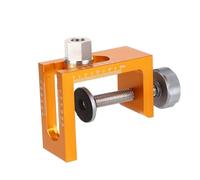 FTVOGUE Kit de Gabarit de Trou de Poche en Alliage d'aluminium, Guide de Perçage de 10 Mm pour Planches de 15 à 50 Mm avec Mèche de Tarière étendue de 150 de Profondeur pour le Travail du Bois de