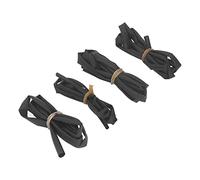 FTVOGUE Kit de Gaines Thermorétractables, Tube Rétractable doublé d'adhésif en Polyoléfine 4 Mm, 4 Tailles 3 Mm 5 6 pour la Réparation de Câbles de Connexion de Fils électriques, l'industrie Audio