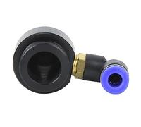 FTVOGUE Kit de Remplacement de Buse D'air de Tête à Filetage M22, Taille de Sortie de 3 Mm pour Machines de Gravure, Graveur, Traitement de Haute Précision