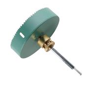 FTVOGUE Kit de Scie Cloche, Acier allié pour Bois Massif et Plastique, Dégagement Rapide avec Couvercle Anti-poussière pour les Utilisateurs Professionnels et Bricoleurs (150 mm / 5,9 pouces)