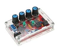 FTVOGUE Kit Générateur de Forme d'onde ICL8038, Générateur de Fonction Acrylique FR4, Fréquence Réglable de 5 Hz à 400 KHz, Sortie Carrée Triangulaire Sinusoïdale, 0,1 V à 11 VPP pour les Amateurs