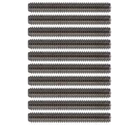 FTVOGUE Lot de 10 Tiges Filetées M4 en Acier Inoxydable, Tige Entièrement Filetée, Pas de 0,7 Mm, Barre de 50 Mm pour Couteaux et Accessoires, Assemblage de Réparation de Conversion de Mouvement