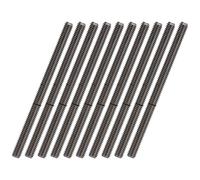 FTVOGUE Lot de 10 Tiges Filetées M4 en Acier Inoxydable, Tige Entièrement Filetée, Pas de 0,7 Mm, Barre de 50 Mm pour Couteaux et Accessoires, Assemblage de Réparation de Conversion de Mouvement