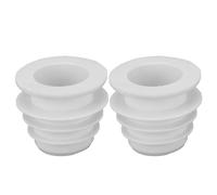 FTVOGUE Lot de 2 Adaptateurs de Cône d'écumoire pour Nettoyeur de Piscine, Manchette de Valve en Silicone, Adaptateur de Cône de Tuyau de Remplacement de 64 Mm X 55 Mm pour W63900 K121110 pour