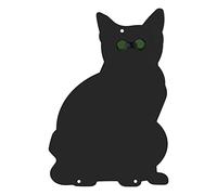 FTVOGUE Lot de 3 Répulsifs pour Chats en Métal A3 en Fer pour Oiseaux et Rongeurs avec Crochets pour Parterres de Fleurs, Potagers, Clôtures, Murs et Utilisation en Extérieur du Jardin