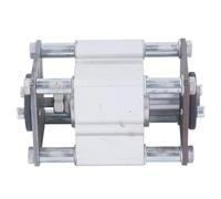 FTVOGUE Machine de Poinçonnage de Bandes Pneumatiques, Outil de Plaqueuse de Chants de Table en Acier allié, Diamètre de Trou de 15 Mm, 0,4 à 0,6 MPa, pour le Perçage de Meubles en Bois et le