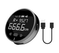 FTVOGUE Mètre à Ruban Numérique, Règle électronique avec écran LCD de Type C Rechargeable pour Mesurer les Surfaces Irrégulières à Diamètre Plat et incurvé, Portée de 99 M, Précis
