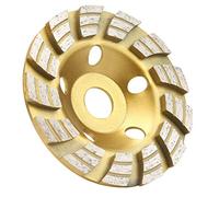FTVOGUE Meule à Segments Diamantés 125 Mm pour la Coupe du Béton et du | Construction en Diamant fritté, Alésage de 22,2 Mm, Bords Résistants à L'usure pour la Coupe à Sec de la Pierre, de la