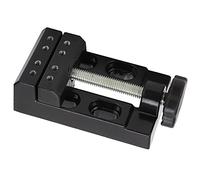 FTVOGUE Mini étau d'établi en Fonte ABS, Petite Pince de Table, Ouverture de Mâchoire de 2,2 Pouces, Conception de Mâchoire Parallèle pour la Réparation de Montres, Micro-sculpture, Perçage, Meulage,