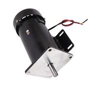 FTVOGUE Moteur à Aimant Permanent DC220V 500W, Moteur électrique à Vitesse Réglable avec Construction en Cuivre en Acier Inoxydable, Rotation CW CCW, 4500 Tr/min, Refroidissement par Ventilateur à 6