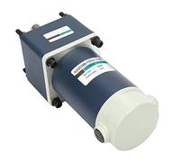 FTVOGUE Moteur à Engrenages CC, 12V 300W, Arbre à Clavette de 15 Mm, | Unité de réduction 7,96 kg.cm Couple 3300 tr/min, transfert à engrenages hélicoïdaux, boîtier de peinture givrée,