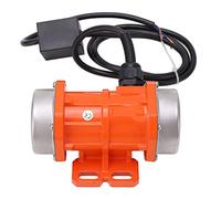 FTVOGUE Moteur Vibrant monophasé 220V 3000 Tr/min, Bloc Excentrique Réglable IP66, avec Boîtier en Alliage D'aluminium pour L'exploitation Minière et la Construction (100W)