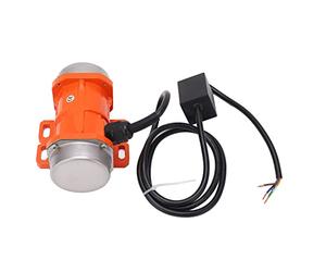 FTVOGUE Moteur Vibrant monophasé 220V 3000 Tr/min, Bloc Excentrique Réglable IP66, avec Boîtier en Alliage D'aluminium pour L'exploitation Minière et la Construction (40W)