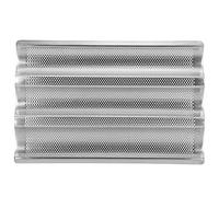 FTVOGUE Moule de Cuisson de Pain Français à 3 Rainures, Poêle en Acier Inoxydable pour des Baguettes Cuites Uniformément, Transfert de Chaleur élevé pour les Boulangers à Domicile