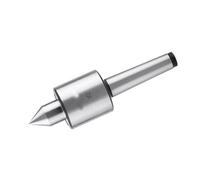 FTVOGUE MT2 Live Center, Centre Rotatif en Acier T10 et 40Cr, Précision de 60 Degrés, Cône Morse 2, Support pour Tour à Métaux, Contre-pointe, Fraisage CNC