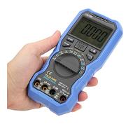 FTVOGUE Multimètre Numérique avec Maintien des Données et Lampe de Poche Testeur de Tension AC DC Ampèremètre Compteur de capacité de Fréquence avec Transmission de Module pour électriciens à Usage