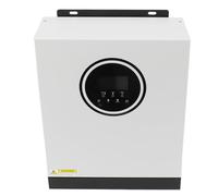 FTVOGUE Onduleur Solaire Hybride en Aluminium, Chargeur 1800 W, 230 V AC, Onde Sinusoïdale Pure, écran LCD, Batterie 12 V, Compatible avec Utilitaire et Générateur pour la Surveillance de l'école à