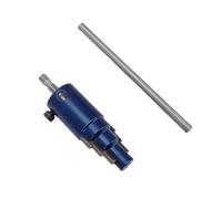 FTVOGUE Outil d'extraction de Tuyaux Cassés Clé à Tuyau Interne en Acier Cr V pour Tuyaux de 1 2 3 4 1 Po Manuel ou entraîné par Perceuse pour Enlever les PVC CPVC PEX Endommagés