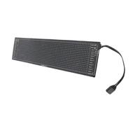 FTVOGUE Panneau Publicitaire LED Défilant, Panneau Matriciel LED RVB avec Contrôle APP Bluetooth et USB, Affichage étanche IP66 pour Magasin, Voiture, Bar, Hôtel