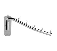 FTVOGUE Patère Pivotante en Acier Inoxydable, Support Mural Double Suspendu 4,72 X 11 Pouces, Barre à Serviettes Rotative Polie pour Salle de Bain, Douche, Placard, Utilisation en Hôtel