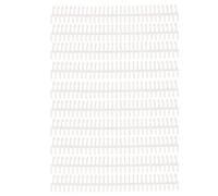FTVOGUE Peigne de Liaison de 22 Mm 30 Trous, Matériau PP Durable, Bonnes Performances, 10 X Feuilles de Liaison à la Feuille pour le Bureau, Utilisation en Classe (#3)